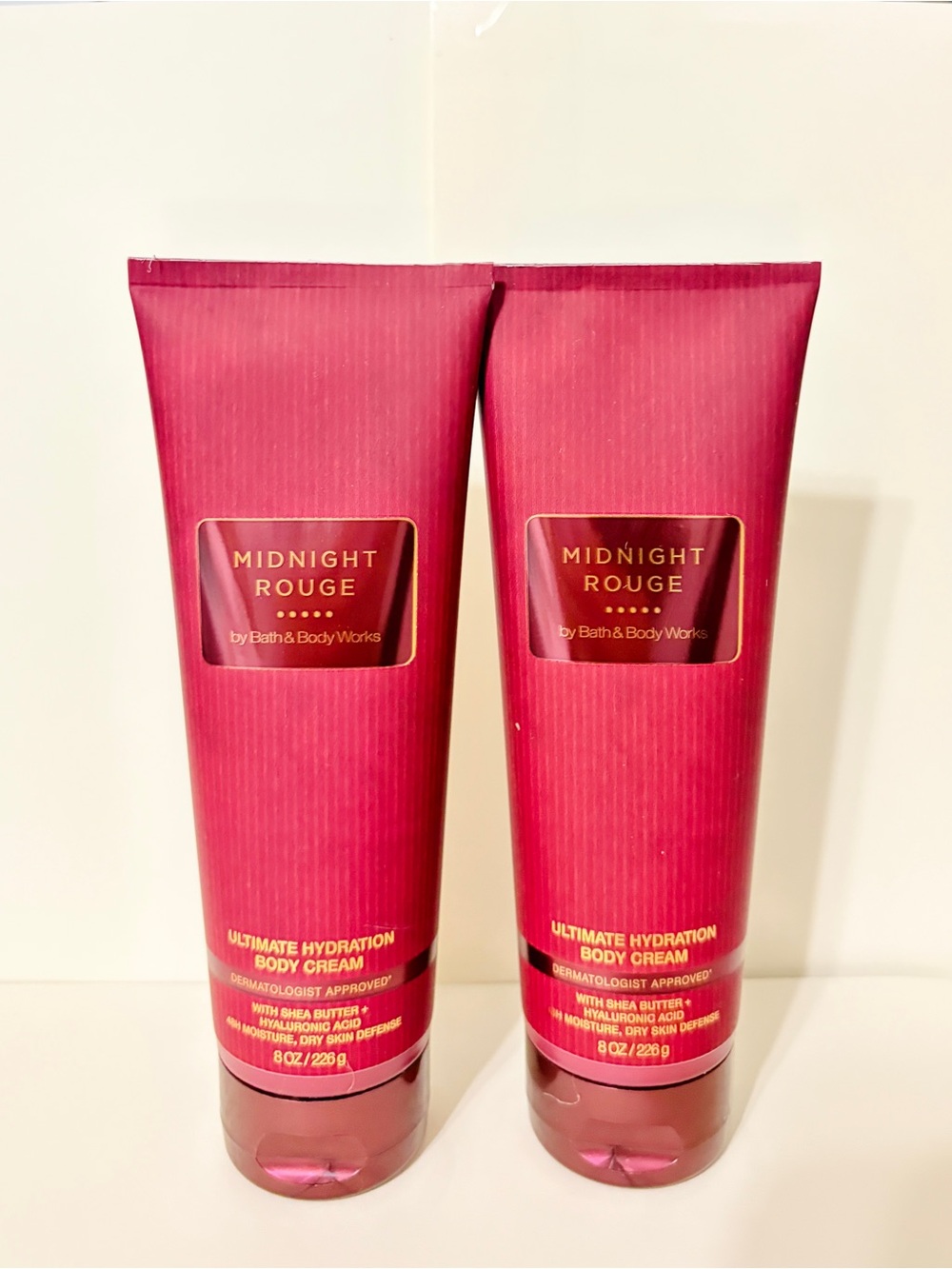 Bath & Body Works Midnight Rogue Hydration Cream 2 pack new